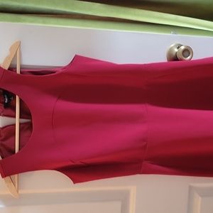 Madewell A-line Red Dress 2
